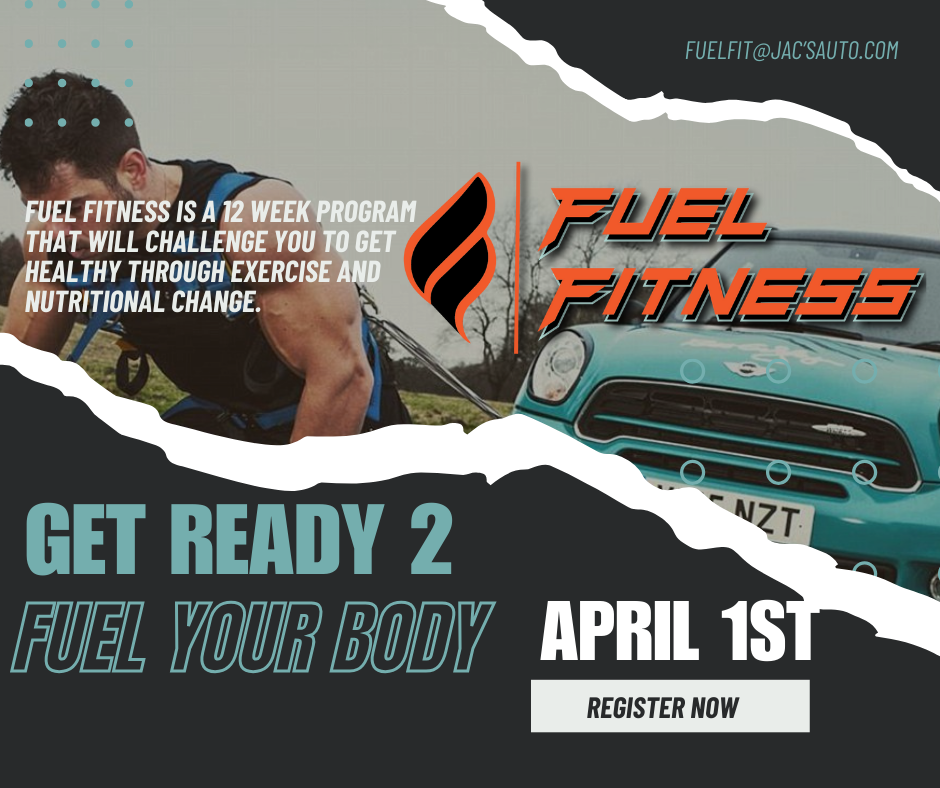 An opportunity to improve yourself now and in the future thanks to the Wellness Team at JAC’s Auto. Offering FREE Swag FREE Snacks and Food Win Prizes FREE Knowledge and tools for lifelong improve-2